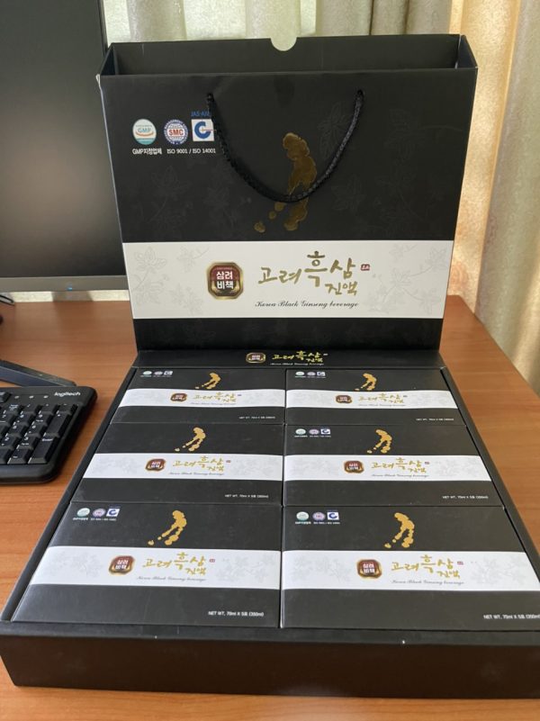 NƯỚc HẮc SÂm Korea Black Ginseng Beverage (3)